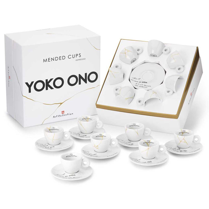 Yoko Ono mended Φλιτζάνια espresso